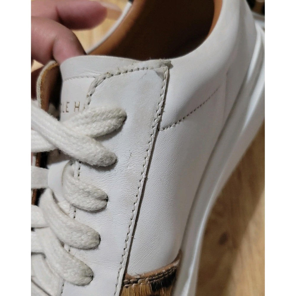 Cole Haan Womens GrandPro Rally Court Shoes 8B Lace Up Sneakers White - Picture 10 of 15